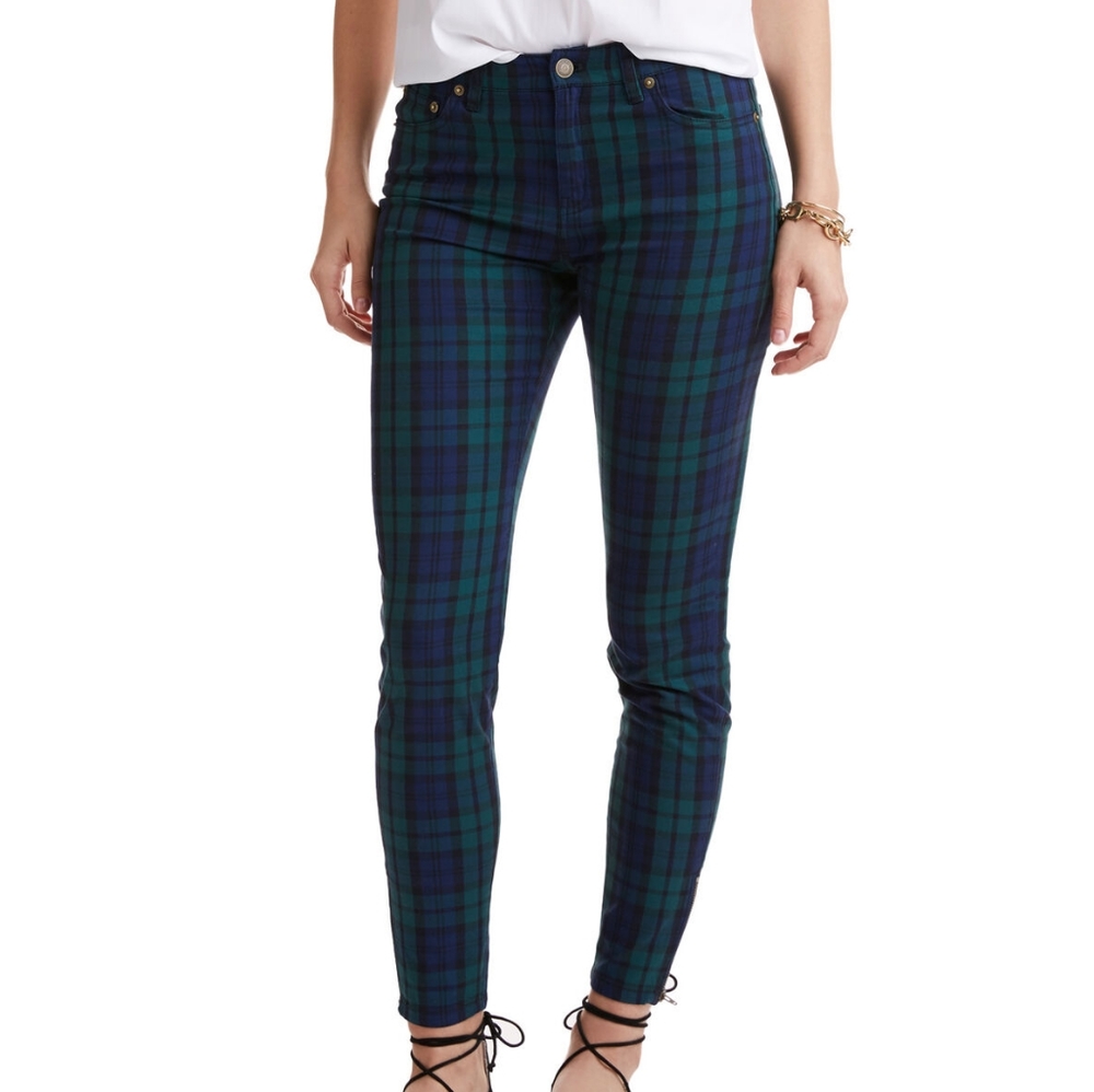 Vineyard Vines Plaid Skinny Pants